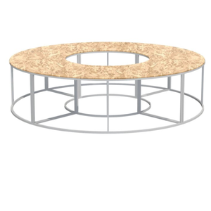 Стол круглый "Изабель" со столешницей ОСБ