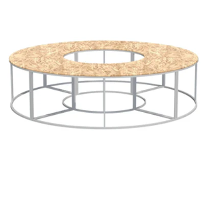 Стол круглый "Изабель" со столешницей ОСБ - изображение 1