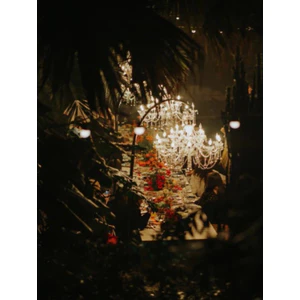 Люстра "Хрусталь серебро" 90 см - Фото 3