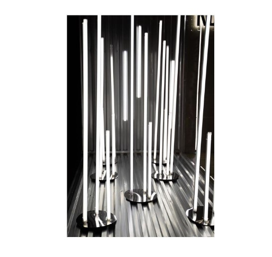 Стойка белый неон "Космос"