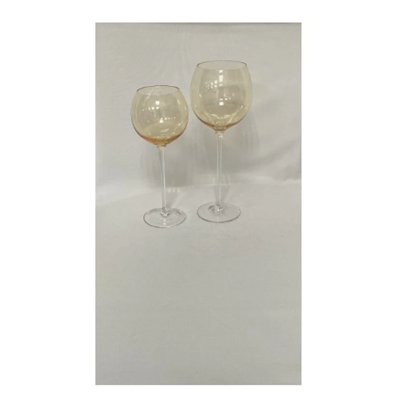 Набор бокалов "Рона" персиковый