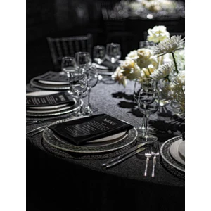 Салфетка бархатная  Тотал блэк - Фото 3