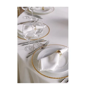 Подстановочная тарелка "Минимал" золото - Фото 2