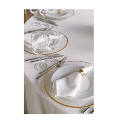 Подстановочная тарелка "Минимал" золото - изображение 2