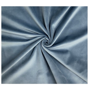 Салфетка бархатная пыльно-голубая - Фото 6