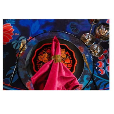 Тарелка хохлома - изображение 3