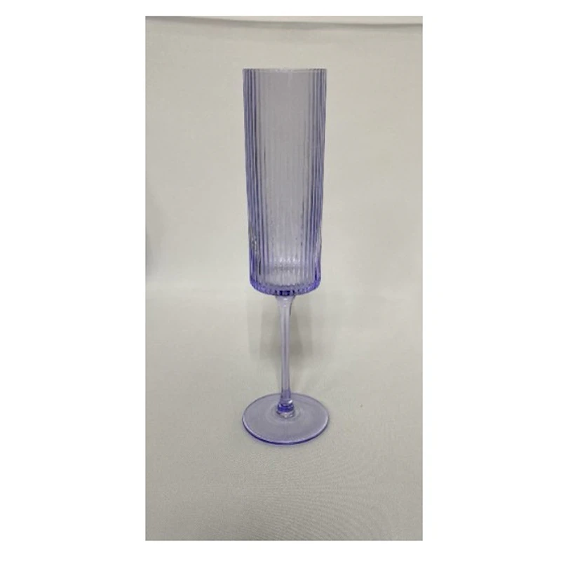 Бокал для шампанского "Осака" лавандовый