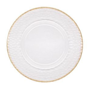 Подстановочная тарелка "Минимал" золото