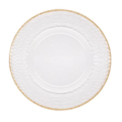 Подстановочная тарелка "Минимал" золото - изображение 1