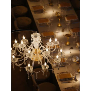 Люстра "Хрусталь серебро" 90 см - Фото 5