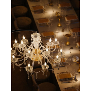 Люстра "Хрусталь серебро" 90 см - Фото 5