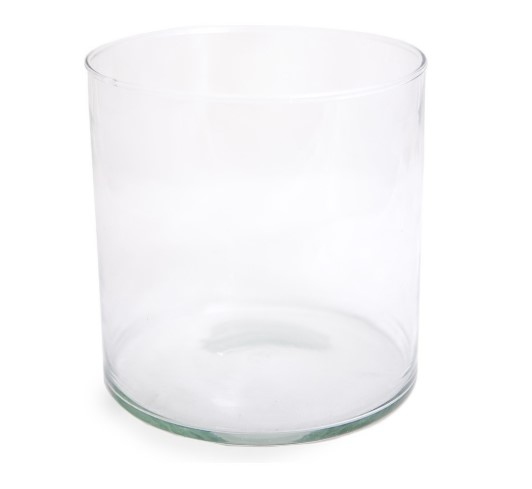 Ваза цилиндр 15 см высота, 10 см диаметр