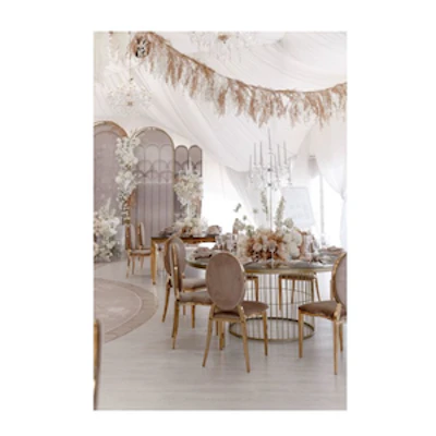 Стол Ферари  серебро  с прозрачной столешницей - изображение 3