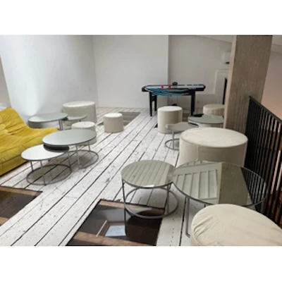 Журнальный столик Дуэт серебро - изображение 2