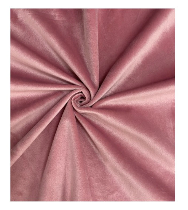 Салфетка бархатная розовая