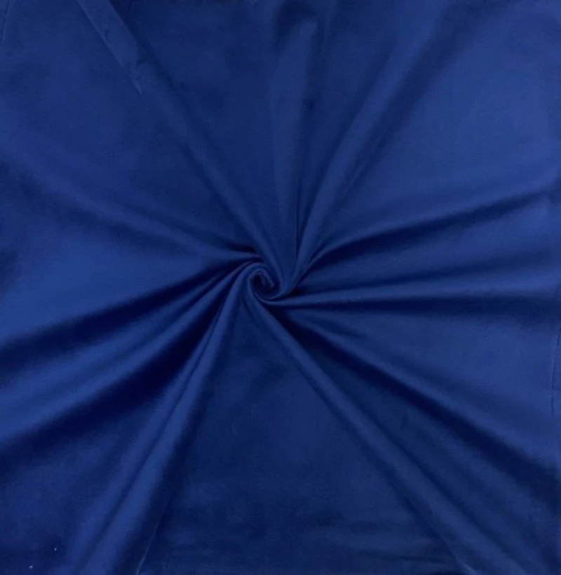 Скатерть бархат чернильная прямоугольная