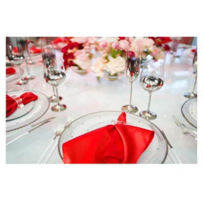 Подстановочная тарелка "Техно" с серебряной окантовкой - изображение 3