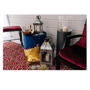 Подушка розовая с золотом - Фото 2