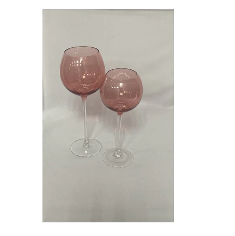 Набор бокалов "Рона" пепельная роза