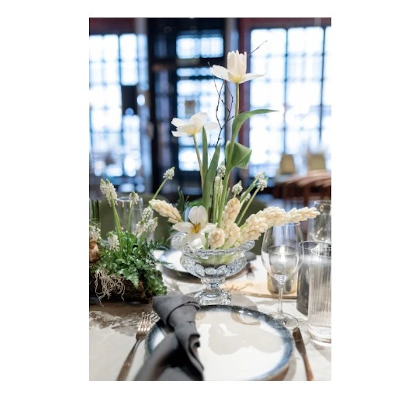 Ваза стеклянная "Картье"