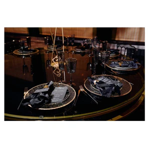 Подстановочная тарелка "Минимал" золото - Фото 6