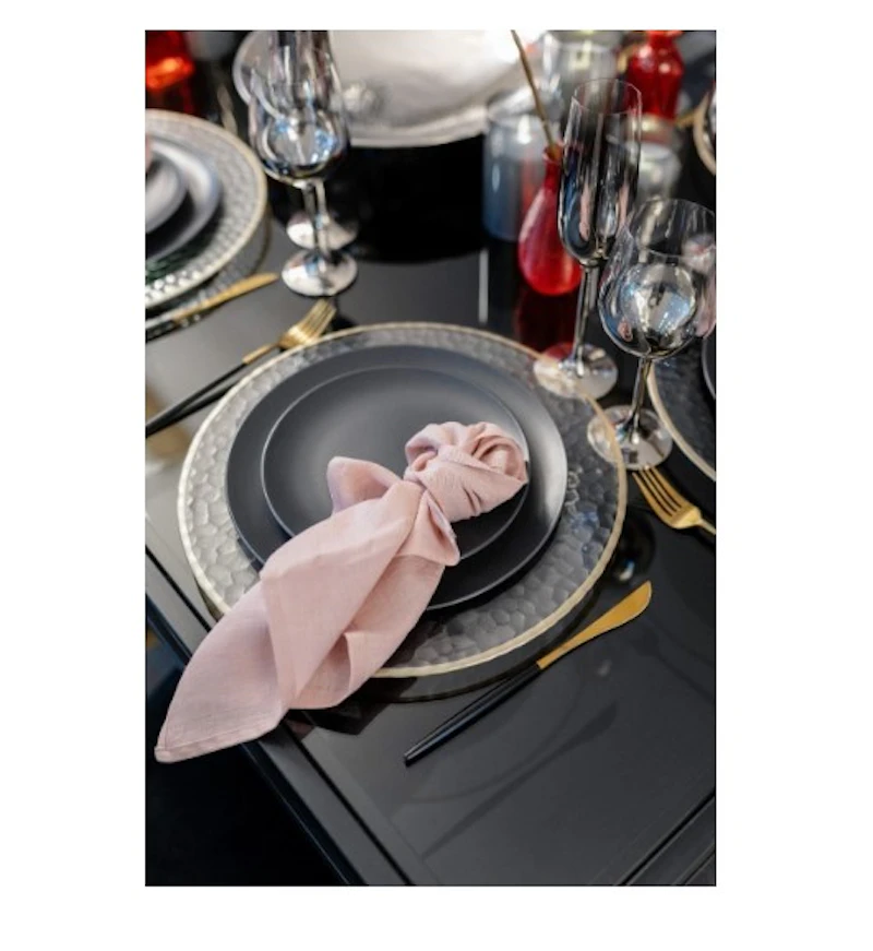 Набор из 2-х тарелок Тотал Грей