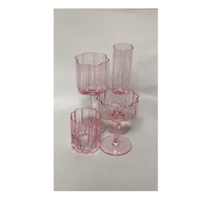 Набор бокалов "Флорал" нежно-розовый - изображение 3