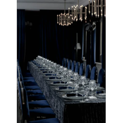 Стул «Вашингтон» серебро, чернильный бархат - изображение 6