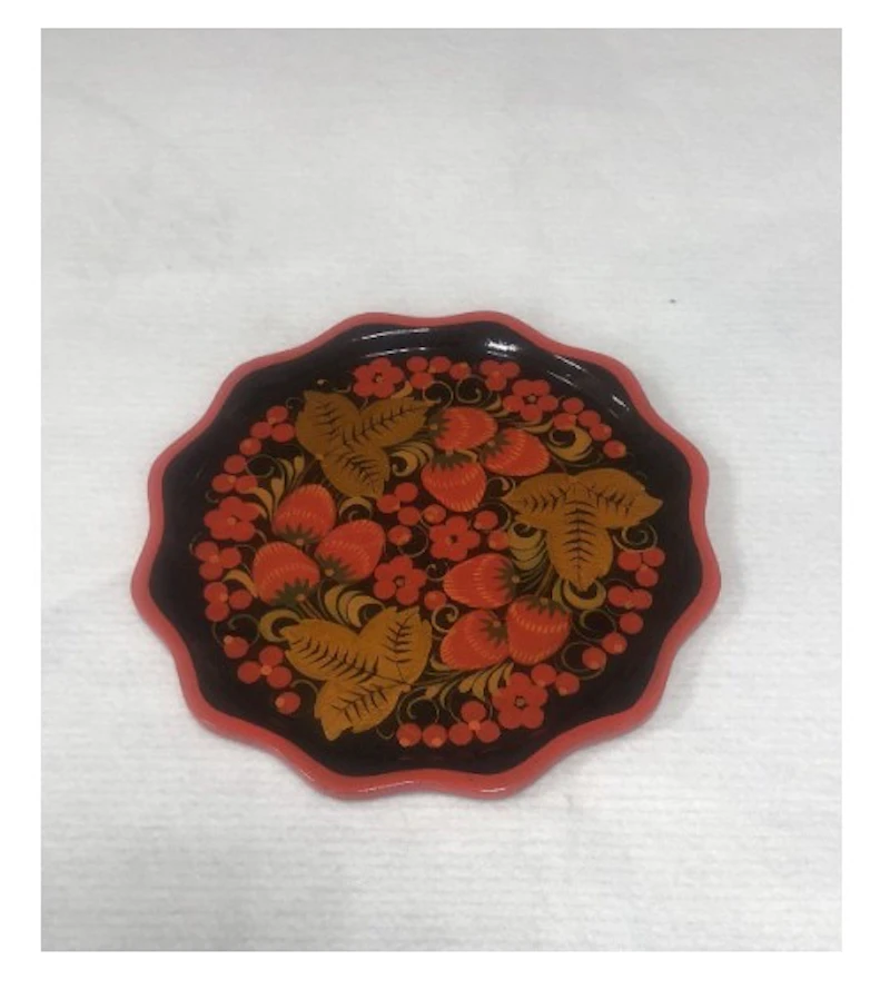 Тарелка хохлома