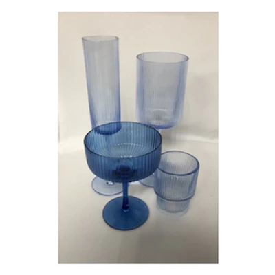 Набор из 4 бокалов "Осака" небесно-голубой - изображение 2