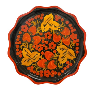 Тарелка хохлома