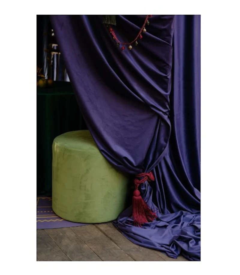 Пуф Люксор оливковый