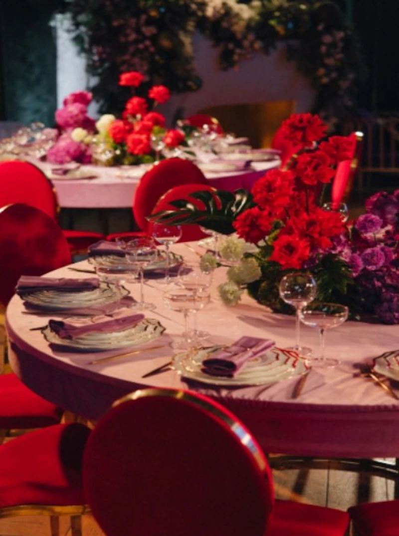 Салфетка бархатная лавандовая