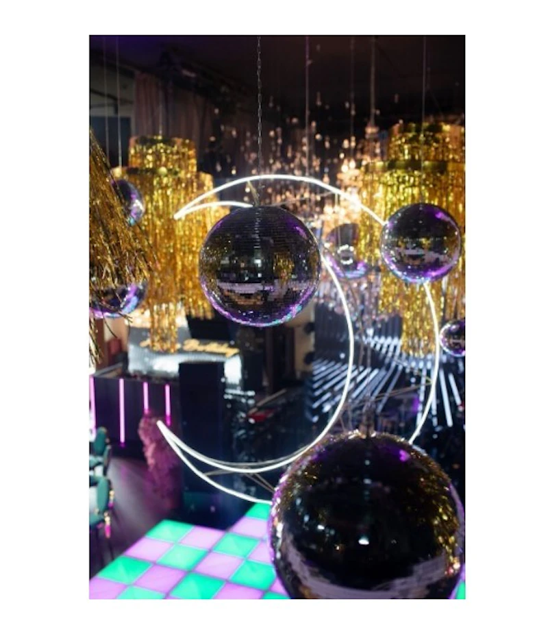 Зеркальный диско-шар 15см