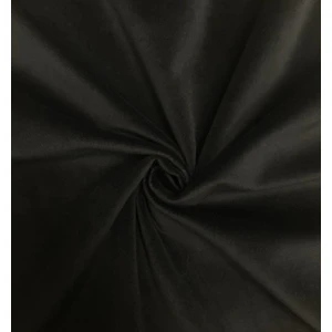 Скатерть круглая бархат Тотал блэк - Фото 2