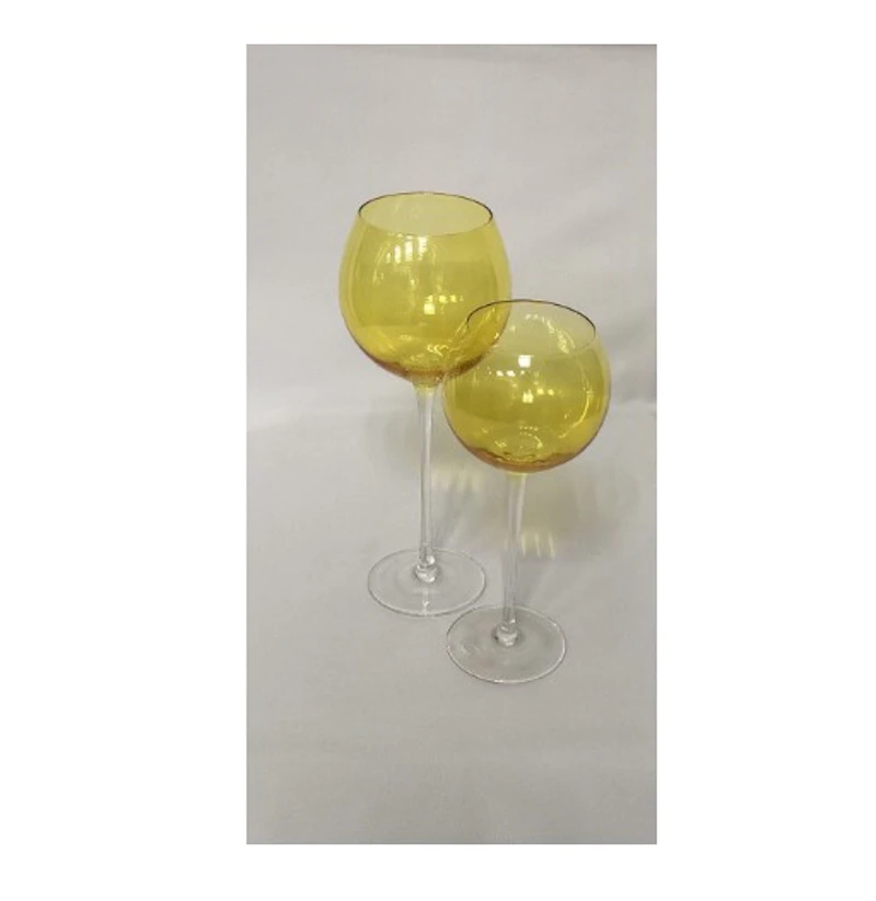 Набор бокалов "Рона" янтарный