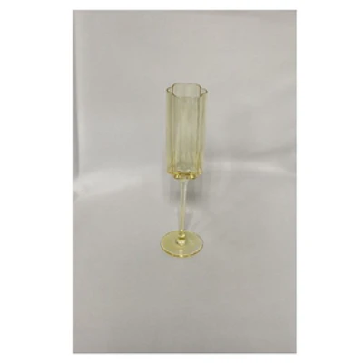 Бокал для шампанского "Флорал" лимонный - изображение 2