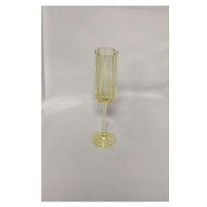 Бокал для шампанского "Floral" лимонный - изображение 2