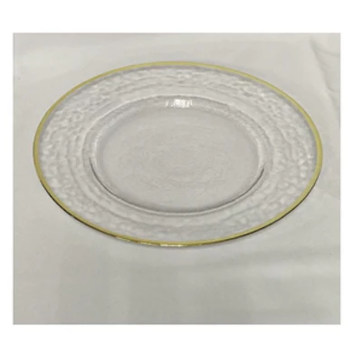 Подстановочная тарелка "Минимал" золото - изображение 4