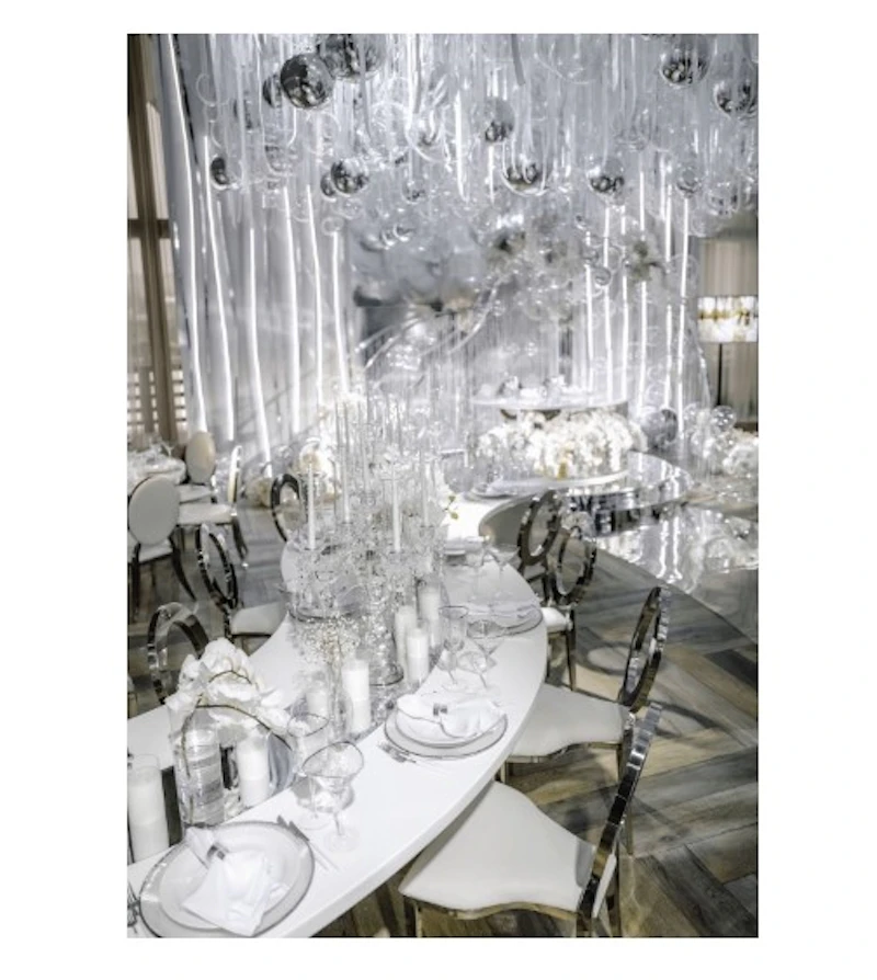 Кольцо для салфетки "Минимал" серебро