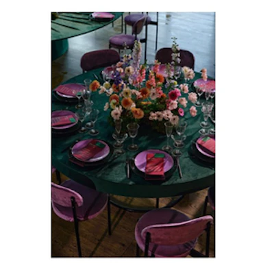 Стол "Лофт" черный изумрудный - изображение 2