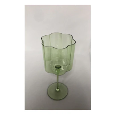 Бокал для вина "Флорал" салатовый - изображение 3