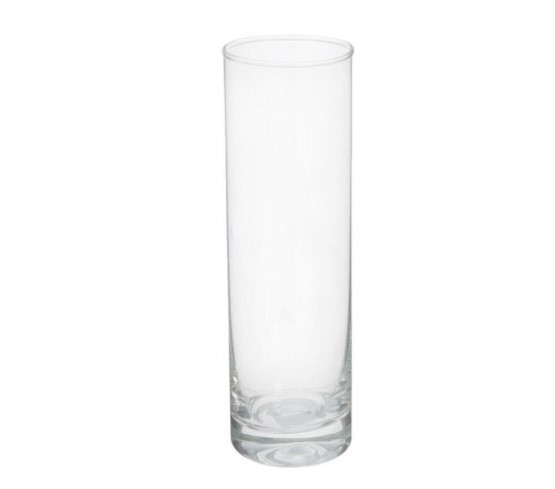 Ваза цилиндр 40 см высота, 11 см диаметр