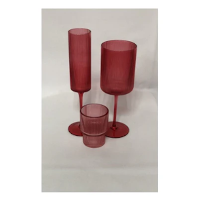 Набор бокалов "Осака" рубиновый - изображение 3