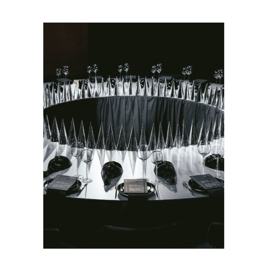 Стол круглый "Изабель" со столешницей ОСБ - Фото миниатюра 3