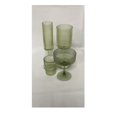 Набор из 4 бокалов "Осака" салатовый - изображение 2