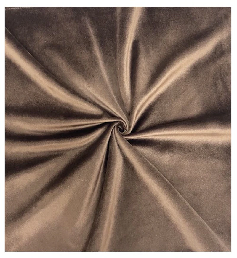 Салфетка бархатная темно-коричневая