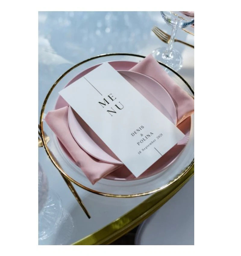 Салфетка полиэстер дымчато-розовая