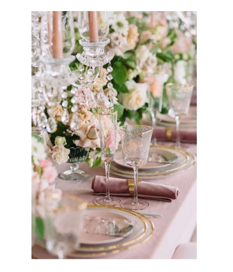 Салфетка бархатная пыльно-розовая