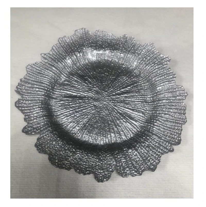 Подстановочная тарелка "Сияющее серебро"